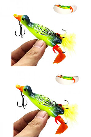 2 Adet Turna Kaşığı Turna Ördek Rapala Lures Döner Ayak Rapala Sasi Yem14gr 9cm