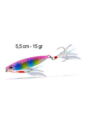 Jig Yem 15 gr Metal Jig Suni Yapay Balık Yemi Rapalaİstavrit Sarıkanat Lüfer Levrek Palamut Jig