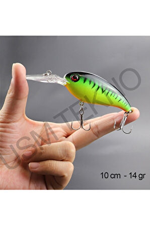 Rapala Lurres Lrf Yem 14 Gr.10 cm Derin Dalarlı Turna Levrek Alabalık  LüferAilesi JigYem