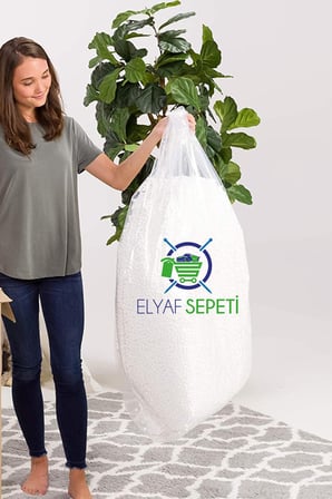 ELYAF SEPETİ %100 BONCUK ELYAF 2 KG YASTIK YORGAN OYUNCAK MALZEMESİ