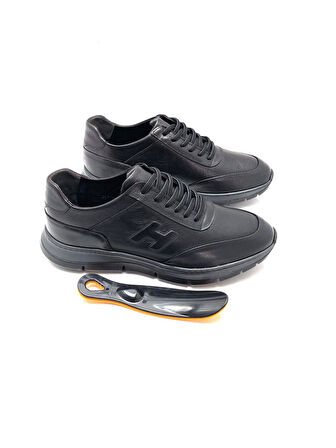 Büyük Numara Hakiki Deri Ortopedik Erkek Ayakkabı