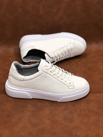 Hakiki Deri Ortopedik Eva Taban Hafif Yumuşak Günlük Erkek Ayakkabı