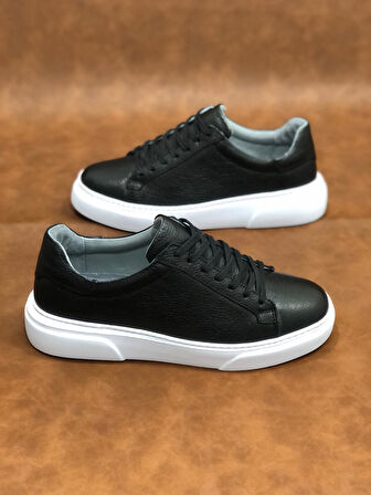 Hakiki Deri Ortopedik Eva Taban Hafif Yumuşak Günlük Erkek Ayakkabı