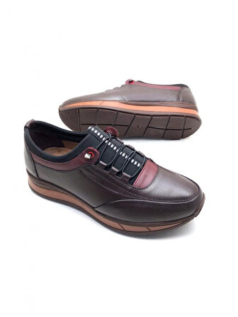 Hakiki Deri Tam Ortopedik Hafif Erkek Ayakkabı