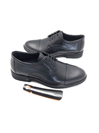 Bay Clas Hakiki Deri 4 Mevsimlik Poli Taban Klasik Erkek Ayakkabı