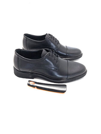 Bay Clas Hakiki Deri 4 Mevsimlik Poli Taban Klasik Erkek Ayakkabı