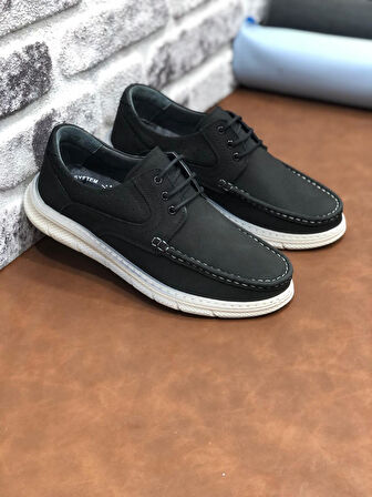 Birkan Hakiki Nubuk Deri Ortopedik Hafif Rahat Yumuşak Erkek Ayakkabı