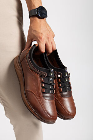 Hakiki Deri Tam Ortopedik Erkek Ayakkabı