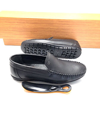 Baykara Büyük Numara 45-46-47 Hakiki Deri Ortopedik Yumuşak Erkek Ayakkabı