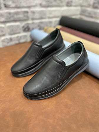 Hakiki Deri Ortopedik Rahat Hafif Yumuşak Erkek Ayakkabı