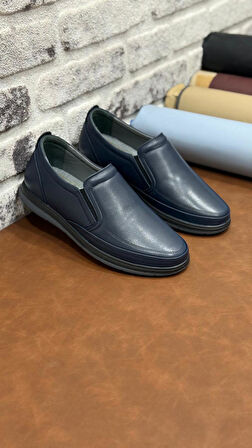 Hakiki Deri Ortopedik  Hafif Erkek Ayakkabı