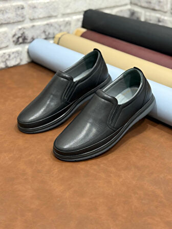 Hakiki Deri Ortopedik  Hafif Erkek Ayakkabı