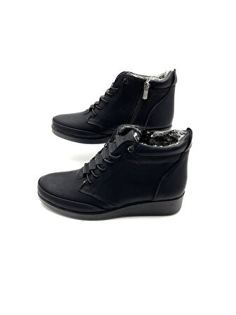 Kürklü Rahat Hafif Yumuşak Kışlık Kadın Anne Botu