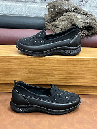 Ortopedik Taşlı Rahat Yumuşak Lioss Kadın Anne Ayakkabısı