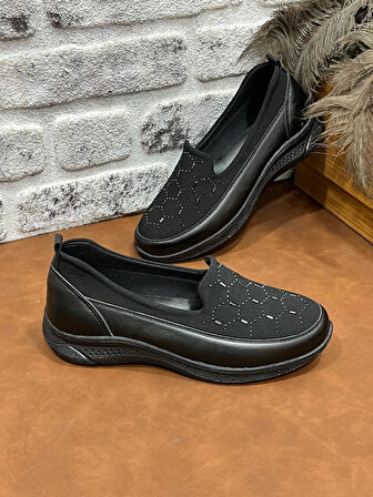 Ortopedik Taşlı Rahat Yumuşak Lioss Kadın Anne Ayakkabısı