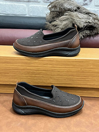 Ortopedik Taşlı Rahat Yumuşak Lioss Kadın Anne Ayakkabısı