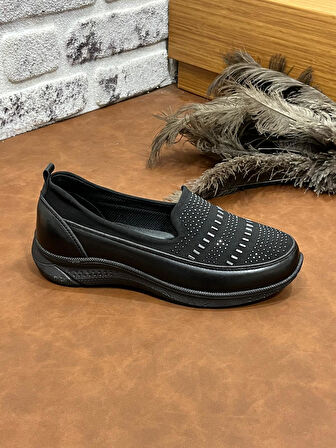 Ortopedik Taşlı Rahat Yumuşak Lioss Kadın Anne Ayakkabısı