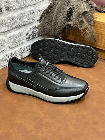 Hakiki Deri Ortopedik Rahat Hafif Yumuşak Erkek Ayakkabı
