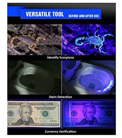 51LED UV FENER VE LAZER POİNTER