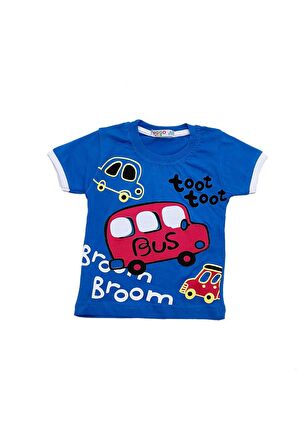 Pundikids Toot Baskılı Kısa Kol T-Shirt