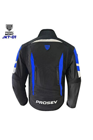 Jkt01 - 4 Mevsim Mont (MAVI/SİYAH)