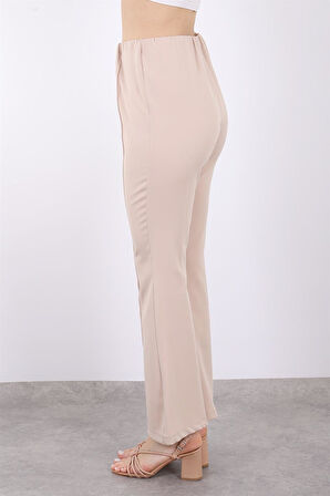 Puane Kadın Trousers Yüksek Bel Lastikli İspanyol Pantolon Soul 18114