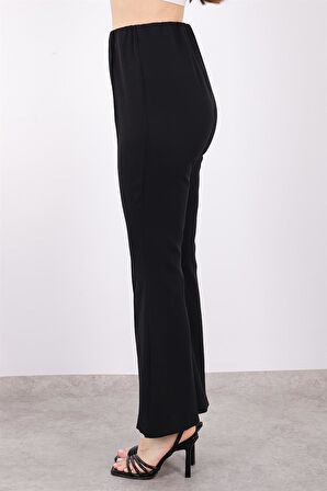 Puane Kadın Trousers Yüksek Bel Lastikli İspanyol Pantolon Soul 18114