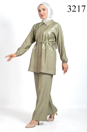 Tripen Pantolonlu Kadın Takım Elbise 3217