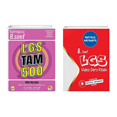 8. Sınıf Lgs 500 Tam Tüm Dersler+8. Sınıf Lgs Video Ders Kitabı