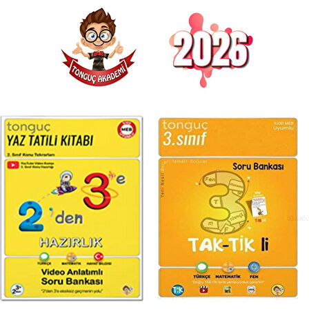 2 Den 3 E Hazırlık Kitabı+ 3. Sınıf Taktikli Soru Bankası