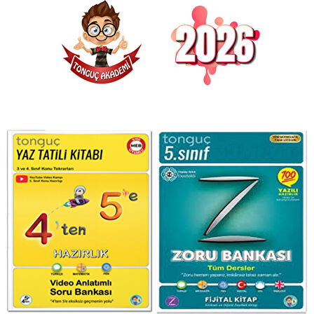 4 Ten 5 E Hazırlık Kitabı+ 5. Sınıf Zoru Bankası