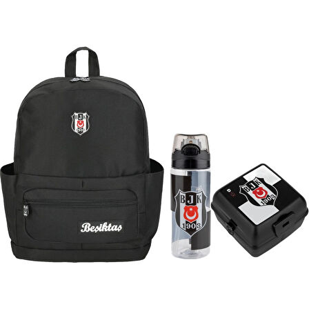 Taraftar Beşiktaş Çanta+ Suluk+ Beslenme Kabı Set8