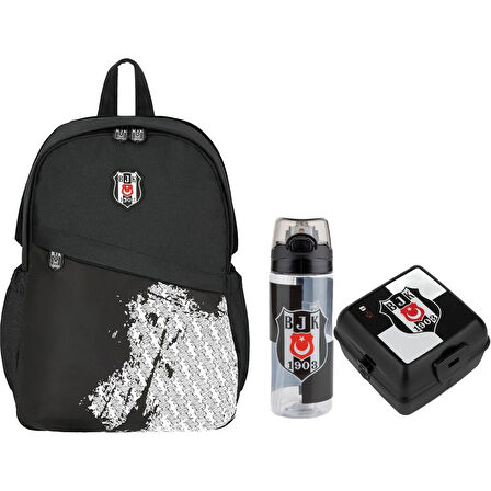 Taraftar Beşiktaş Çanta+ Suluk+ Beslenme Kabı SET11