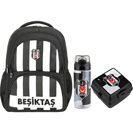 Taraftar Beşiktaş Çanta+ Suluk+ Beslenme Kabı SET12