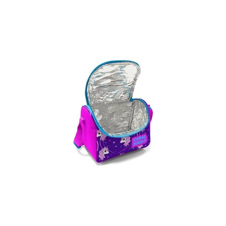 Okul Çantası Mor Pembe 23492+IKI Bölmeli Kalem Çantası 22397+ Beslenme 11856
