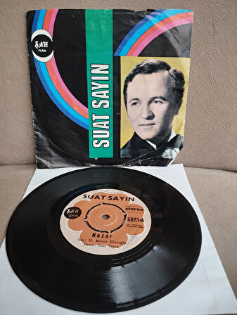 Suat Sayın – Nazar / Günah - Türkiye Basım  45 lik Plak