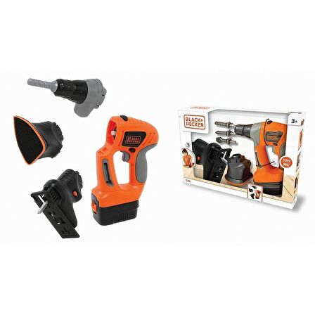 Eğitici Black Decker 3in1 Tamir Oyun Seti