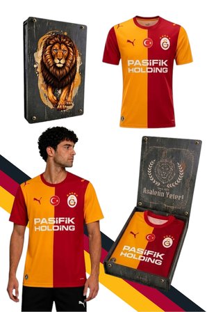 GS FRM 041 784991 GALATASARAY ORJİNAL LİSANSLI PUMA 2026/2027 İÇ SAHA PARÇALI  FORMA UV  KUTU HEDİYE