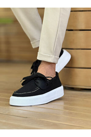 CH2602 - Triko Erkek Ayakkabı SIYAH