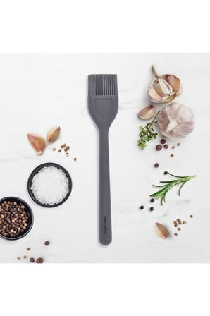  GreenPan Silikon Fırça Gri | Platinum Silicone | BPA İçermez | 200°C Isıya Dayanıklı |