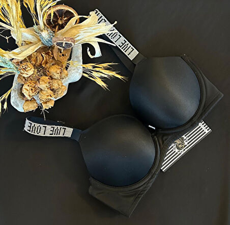 ORKİDE IŞILTILI ASKILI BRA FOAM CUP 8830