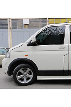 Volkswagen T5 Transporter Dodik Seti Uv Katkılı (ABS) K.ş. Sağ Sürgülü Mat Siyah 11 Parça 2003-2009