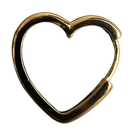 Uretti - İREM 3914 8344 Zarif Model Kalp Küpe