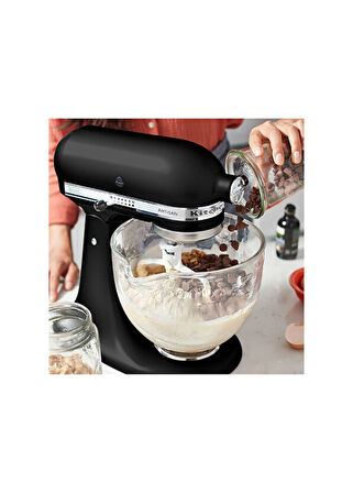 Kitchenaid 5KSM175PS Artisan Onyx Black 4,8 L Stand Mikser