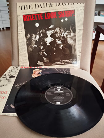 Roxette – Look Sharp!  - 1988 Avrupa Basım Albüm - LP Plak