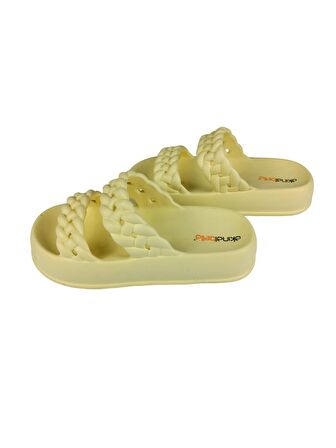 SİA ÇANTA  HAFİF RAHAT SAGLAM POLIPROPİLEN YUMUŞAK ESNEK SEPET ÖRGÜ KEMERLİ SANDALET TERLİK