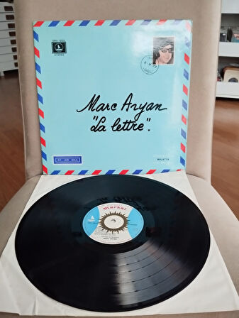 Marc Aryan – La Lettre  - 1973 Belçika Basım LP Plak