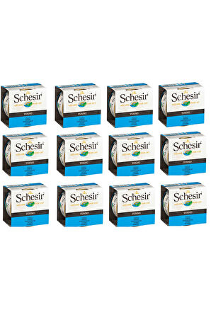 Schesir Ton Jöleli Kedi Konservesi 85 Gr. X 12 Adet