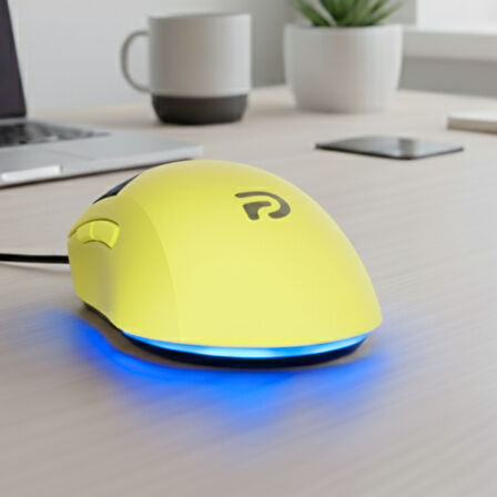 Trio - G100Y RGB Mouse – USB Kablolu Mouse