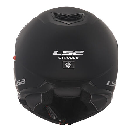 LS2 STROBE 2 MAT SİYAH ÇENE AÇILIR KASK